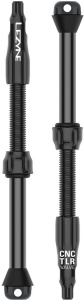 Valvă tubeless Presta CNC Pro Lezyne, 80 mm, Negru