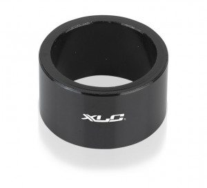 XLC A-head spacer black, 20mm, 1.5"