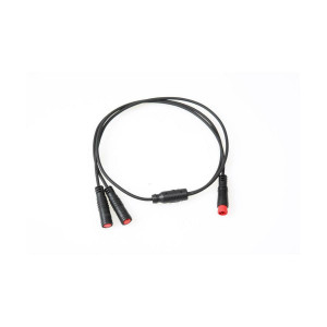 Y-cable Opener for MTe/HSe, 2 plugs Higo Mini B female and 1 Higo Mini B male, 500 mm tubing length (PU = 1 piece)