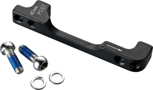 Adaptor frana SRAM 40P Post Mount Standard, Post Mount, fata 200 mm / spate 180 mm, negru