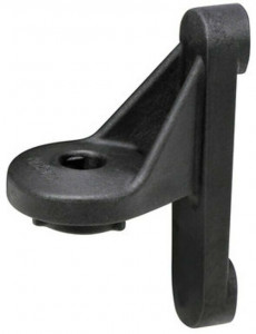 Adaptor suport bidon A-Head negru, montare in fata