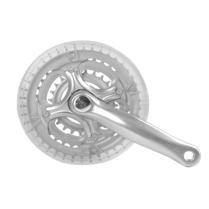 Angrenaj pedalier m-wave 24″(brat-165mm) 24/34/42 silver