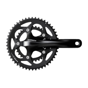Angrenaj Pedalier SHIMANO SORA FC-RS400, 50X34T, Brat 170MM, PT. 10 VIT. Pe Spate, Fara Cg, Fara Butuc Pedalier, Negru, Ambalat IND.