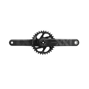 Angrenaj pedalier SRAM XX1 Eagle DUB, Carbon, 30T, 170 mm, Negru