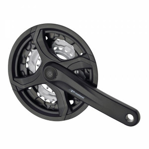 Angrenaj Prowhell TC-CM01, 170mm, 22/32/42T otel, (22-32 argintii/ 42 negru) cu CG plastic