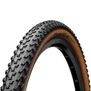 Anvelopa pliabila CONTINENTAL Cross King Protection, 55-559 (26x2.2), Negru/Maro