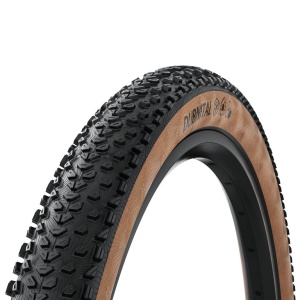 Anvelopa pliabila CONTINENTAL Dubnital Trail, 29x2.40", 60-622, Skin, TLR, Negru/Maro