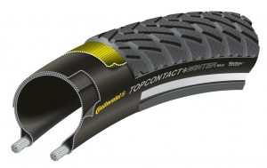 Anvelopa pliabila Continental TopContact WinterII Prem. 26x1.90" 50-559 black Skin Reflex