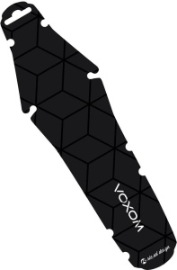 Aparatoare spate Voxom Mudguard, pentru montare sub sa, polipropilena reciclabila, negru