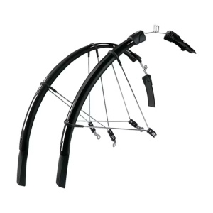 Aparatori bicicleta SKS Raceblade Long - Black | Set