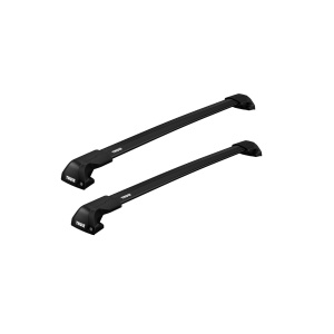 Bare transversale Thule Evo Flush Rail WingBar Edge Black pentru HYUNDAI Tucson, 5 usi SUV, model 2015-2021, Sistem cu prindere pe bare longitudinale integrate