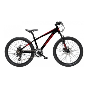 Bicicleta Adriatica RC-K 24 Alu, 21V, Negru/Rosu