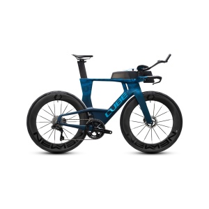 Bicicleta Cube Aerium, C:68X SLT, Liquidbluegrid Chrome 2027 - 28"