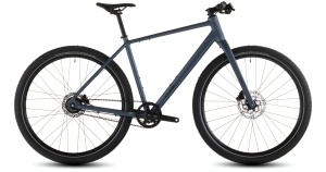 Bicicleta Cube EDITOR PRO, Mineralblue CHROME, 2026 - 28"