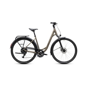 Bicicleta Cube Touring, ONE Easy Entry Flashst Coalchrome, Flashstone Coalchrome 2027 - 28"