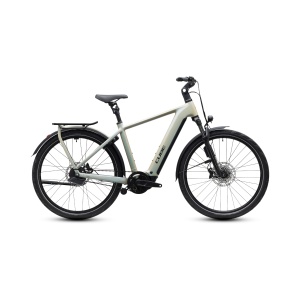Bicicleta Electrica Cube Kathmandu, Hybrid Deluxe EXC 800, Glintsand Black 2027 - 28"