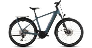 Bicicleta Electrică Cube KATHMANDU HYBRID EXC 800, Smaragdgrey PRISM, 2026 - 28"