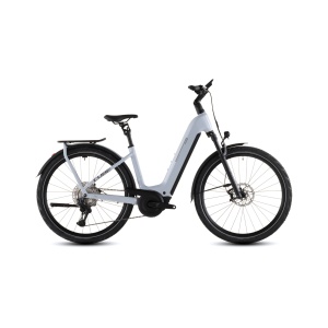 Bicicleta Electrica Cube KATHMANDU HYBRID SLX 800 EASY ENTRY, Foggrey GREY, 2026 – 28"