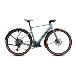 Bicicleta Electrica Cube Nulane, Hybrid C:62 Race 400X Fe, Seagrey Black 2027 - 28"