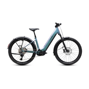 Bicicleta Electrica Cube Reaction, Hybrid PRO 800 Fe Easy Entry, Polarlight Black 2027 - 27.5"