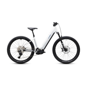 Bicicleta Electrica Cube Reaction, Hybrid Race 800 Easy Entry, Snow Black 2027 - 27.5"