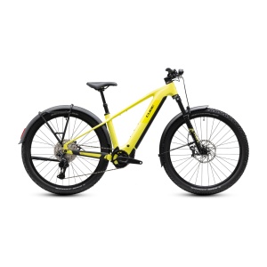 Bicicleta Electrica Cube Reaction, Hybrid Race 800 Fe, Bananasplit Black 2027 - 29"