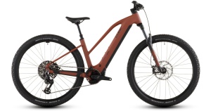 Bicicleta Electrica Cube REACTION HYBRID RACE 800 TRAPEZE, Amber BLACK, 2026 - 29"