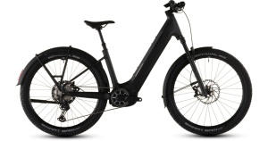 Bicicleta Electrica Cube REACTION HYBRID SLX 800 FE EASY ENTRY, Silverdust CHROME, 2026 - 27.5"