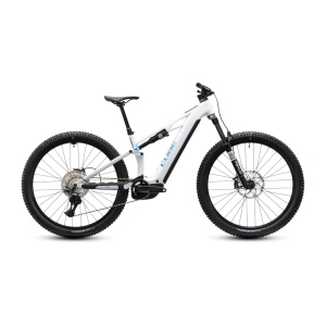 Bicicleta Electrica Cube Stereo, Hybrid ONE44 HPC PRO 800, Metallicwhite Blue 2027 - 27.5"