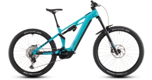 Bicicleta Electrică Cube STEREO HYBRID ONE77 HPC RACE 800, Swimmingpool BLACK, 2026 - 29"