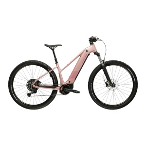 Bicicleta Electrica Kross Influx HYB 3.0 800 Pink / Burgundy / Mat