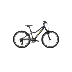 Bicicleta Kross HEXAGON JR, Black / Yellow / Mat GLOSSY, 2026 – 24"