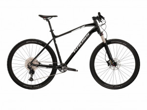 Bicicleta Kross LEVEL 5.0 M, Roti 29 Inch, Marima M(17"), Black Silver Glossy FSA GL