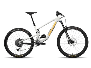 Bicicleta MTB Santa Cruz Bronson Carbon C MX S-KIT Chalk White-L, 27.5 inch