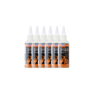 Bike chain oil dry lube, 100 ml, box with 6 bottles (PU = 6 pieces)