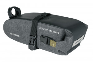 Borseta sa Basil Navigator Storm M BLACK, 10X9X29cm, 1L