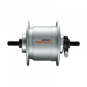 Butuc cu dinam Shimano Nexus DH-C3000-2N-NT, 6V/2.4W, 36H, 100x140mm, Argintiu