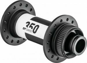 Butuc fata DT Swiss 350 MTB Disc Brake 100mm/15mm TA, CL, 32-HOLE