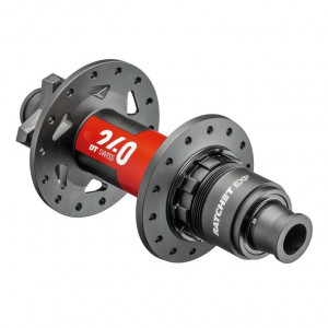Butuc spate DT Swiss 240 EXP MTB frana pe disc 157/12 TA Boost+, 32H, IS 6-bolt, Sram XD