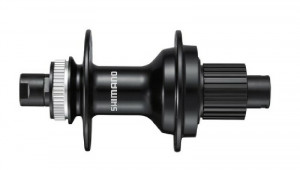 Butuc spate Shimano FH-MT510 32h 12v pt. rotor center lock Negru