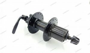 Butuc spate Shimano FH-TX506, 8/9/10 vit.32H, OLD135, Ax 146mm, QR 166mm, pt.frana disc (6 suruburi) negru (AFHTX506BZA) Bulk (RS)