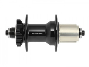 Butuc spate Sunrace HBMX80 10/11v. 32H 10x135mm disc 6 suruburi negru