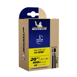 Camera Michelin G3 Airstop 18/20x1.30-1.80 Inch 33/46-390/406 AV 34mm