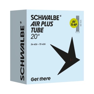 Camera Schwalbe AV 7L-AP Air Plus 20x2.10-2.75 Inch 54/70-406 AV 40mm 7L-AP