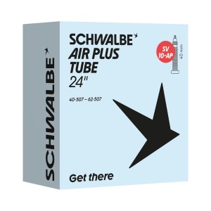 Camera Schwalbe SV 10AP Air Plus 24x1.50-2.40 Inch 40/62-507 SV 40mm Nr. 10AP