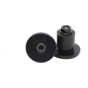 Capace Ghidon FIEND Alloy Bar Ends Pereche Negru