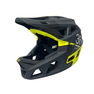 Casca full-face Integra Sport, Negru/Verde