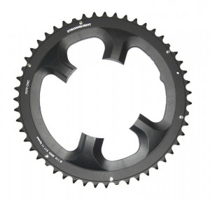 Chain ring Stronglight Type 105-110mm ext. 52 spr., black 11-s.