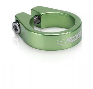 Colier pt tija de sa XLC PC-B05 limegreen 34.9mm Alu