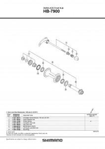 Con Shimano HB-7900 stanga